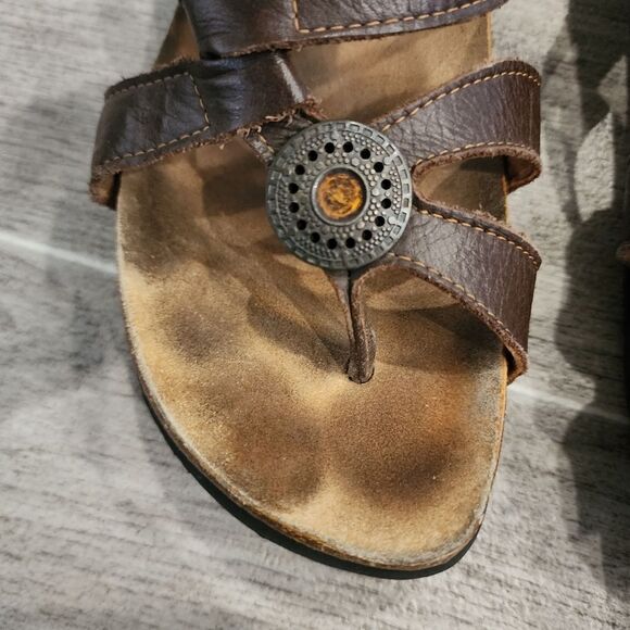 Think! Leather Sandals - Picture 13 of 16